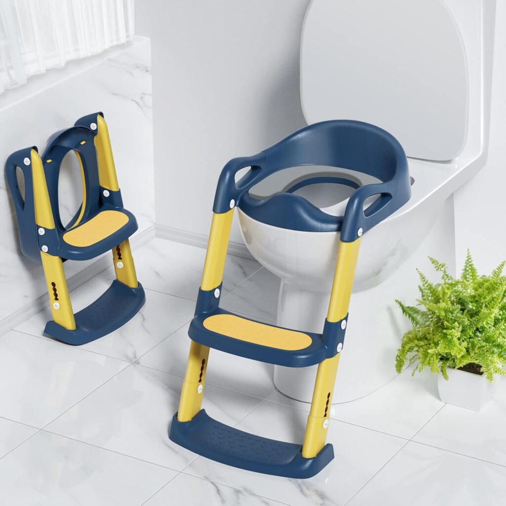 🚽 Escalera de Baño para Niños 3 en 1 – Segura y Ajustable
