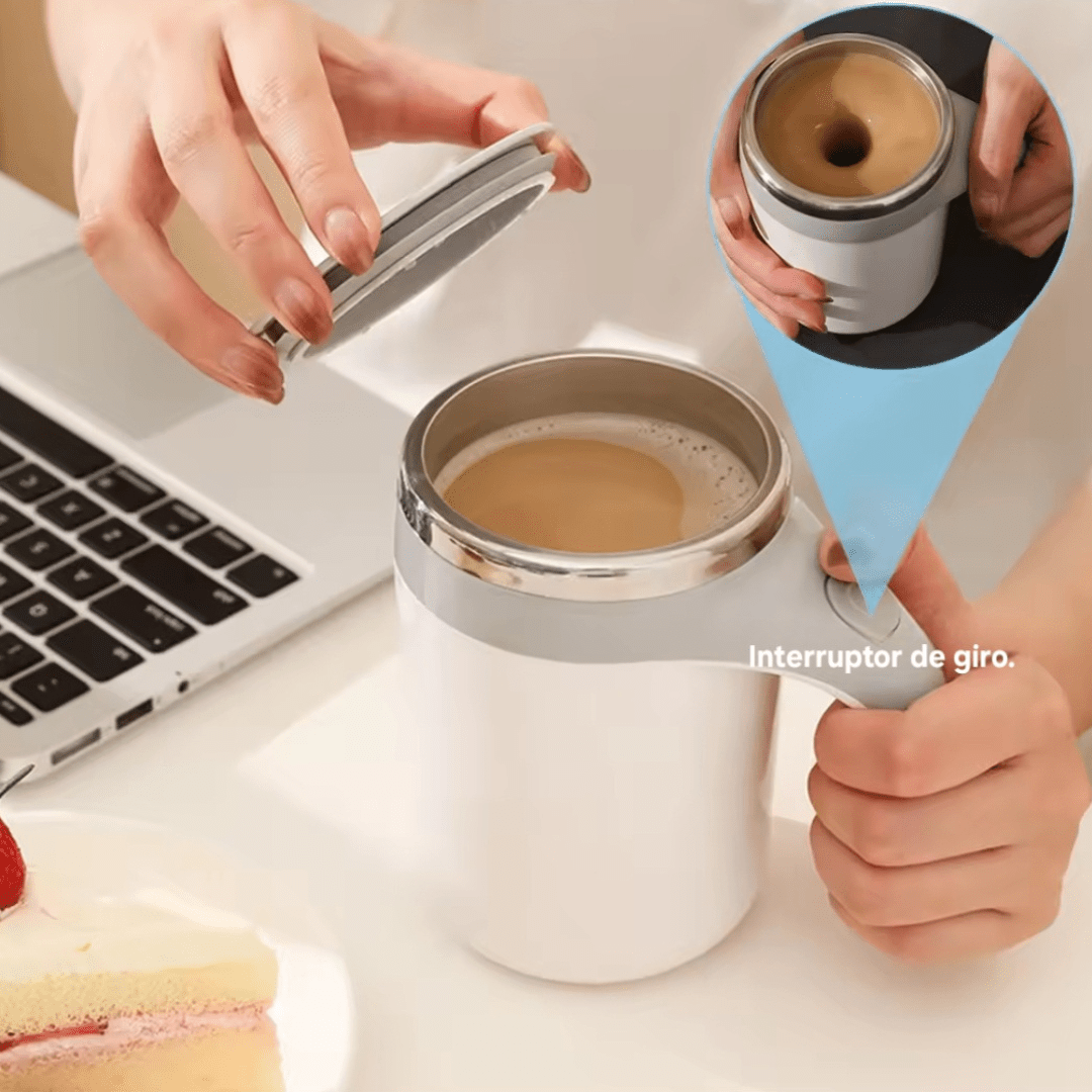 Vortex Cup: La Taza que se mezcla sola
