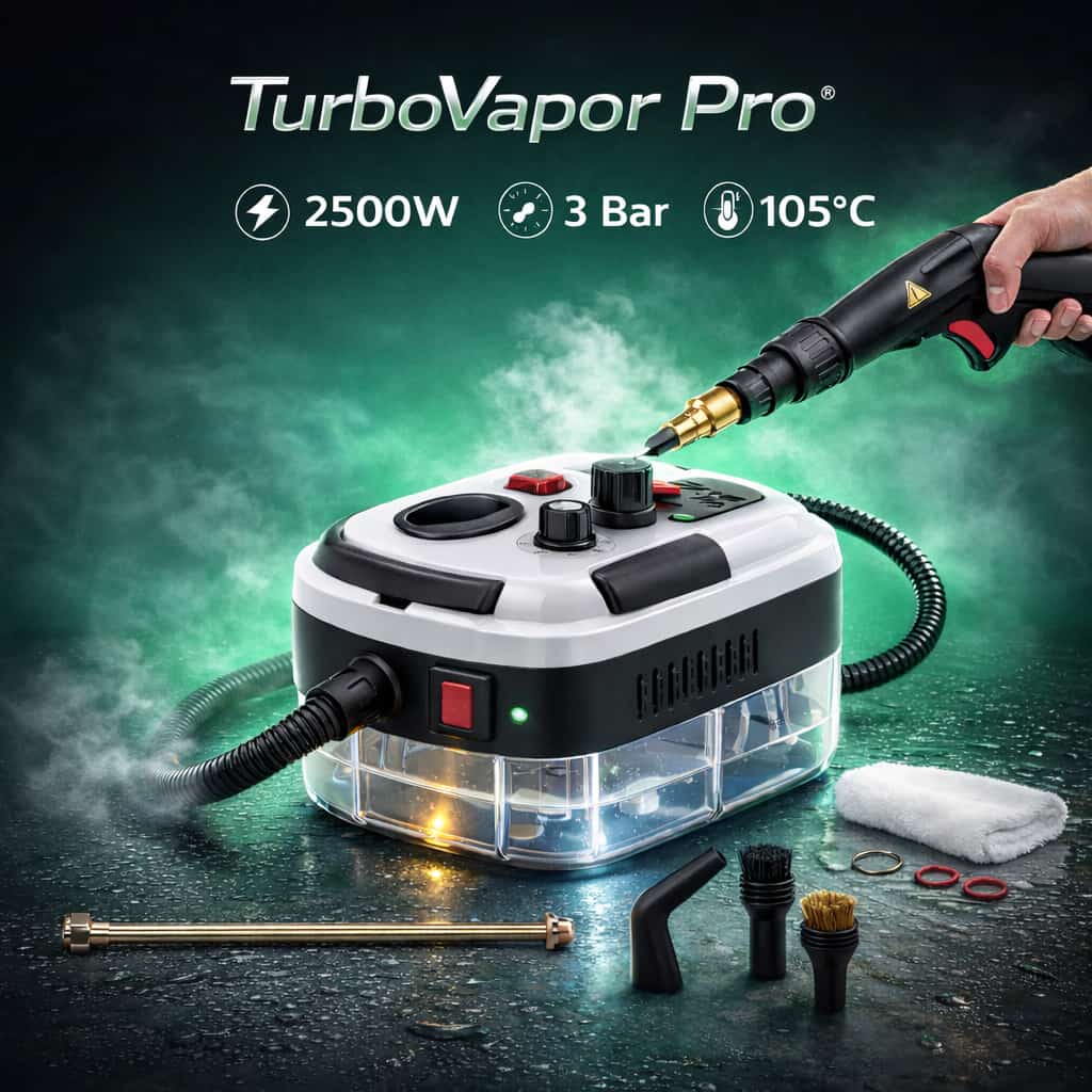 TurboVapor Pro - Un solo dispositivo para limpiar toda tu casa🏠