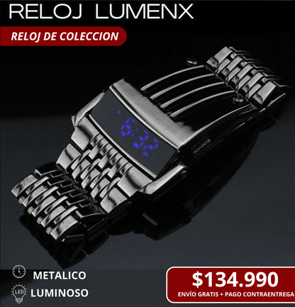 LumenX – El Reloj Que Eleva Tu Estilo Cada Día