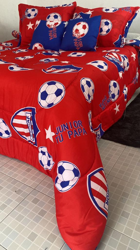 GolCama Kit de CubreCamas 5 Piezas Apoya a tu Equipo con Estilo! ⚽🏆 - [PROMOCIÓN DISPONIBLE SOLO HOY]