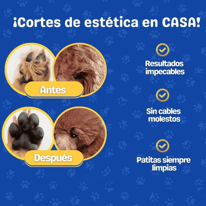 PETSHAVE Maquina Recorta Pelos para Mascotas
