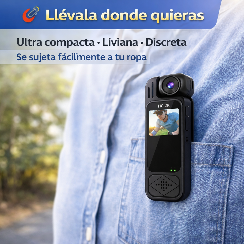 BackFlip – La Cámara Compacta Que Va Contigo A Todas Partes