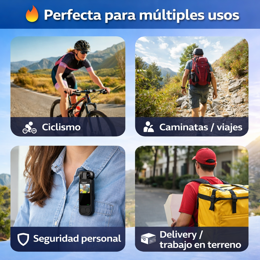 BackFlip – La Cámara Compacta Que Va Contigo A Todas Partes