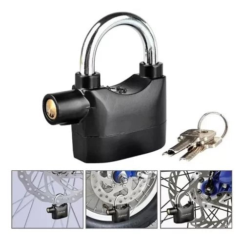LockSafe Candado Antirrobo con Alarma - [PROMOCIÓN DISPONIBLE SOLO HOY]