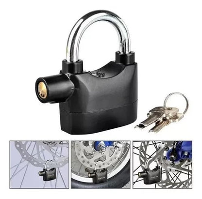 LockSafe Candado Antirrobo con Alarma - [PROMOCIÓN DISPONIBLE SOLO HOY]