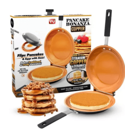 DuoChef – Sartén Antiadherente para Pancakes y Huevos