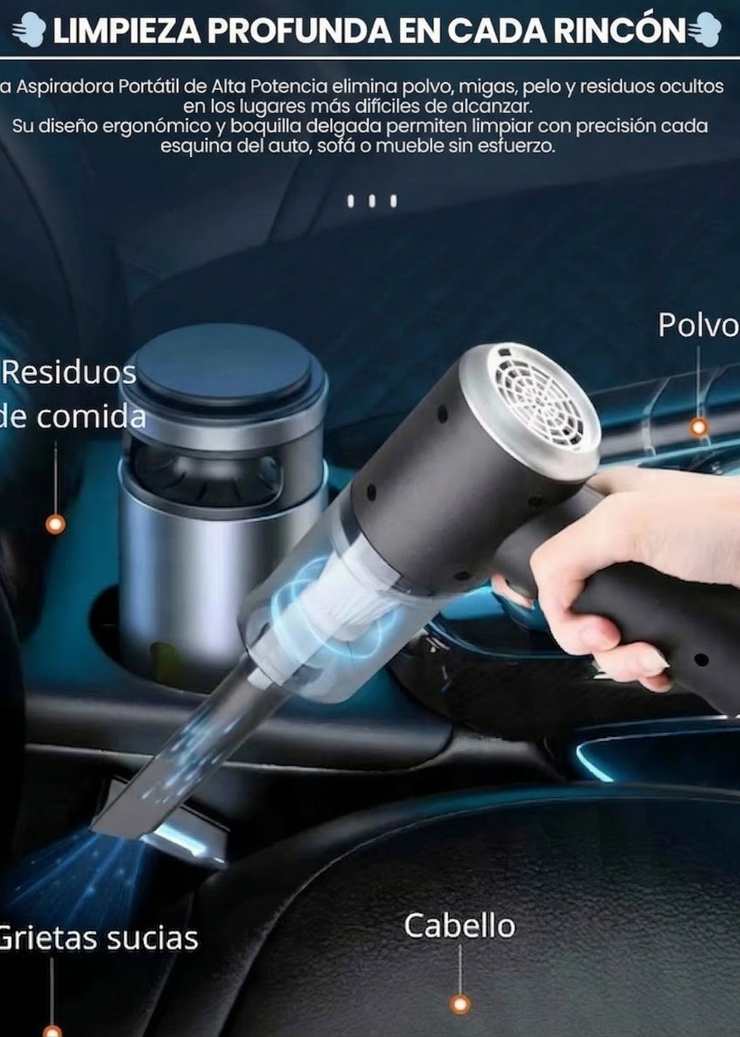 💦COMBO HIDROLAVADORA 10 ACCESORIOS + ASPIRADORA 3 EN 1