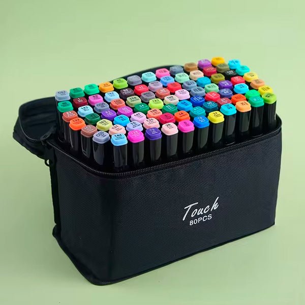 Touch Marcadores Doble Punta 80 unidades ✏️🎨 - Envío Gratis - [PROMOCIÓN DISPONIBLE SOLO HOY]
