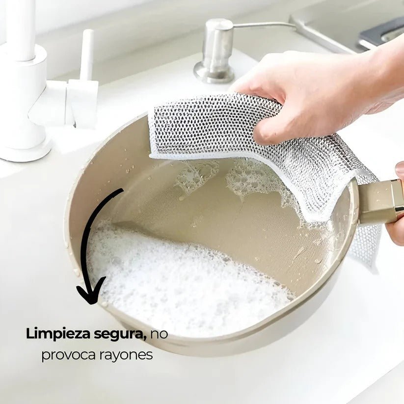 ¡Compre 2 y reciba 5! ScrubPro PAÑOS DE ALAMBRE MULTIUSOS - [PROMOCIÓN DISPONIBLE SOLO HOY]