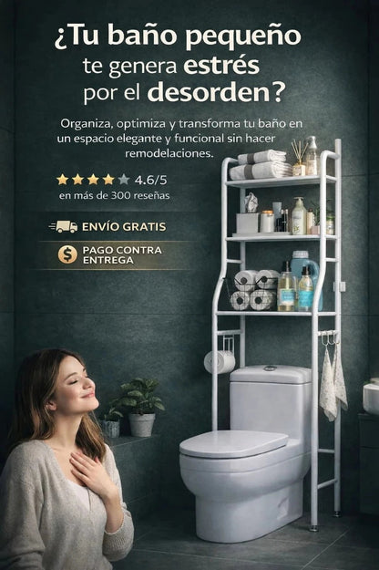 Organizador De Baño 3 Niveles - 2