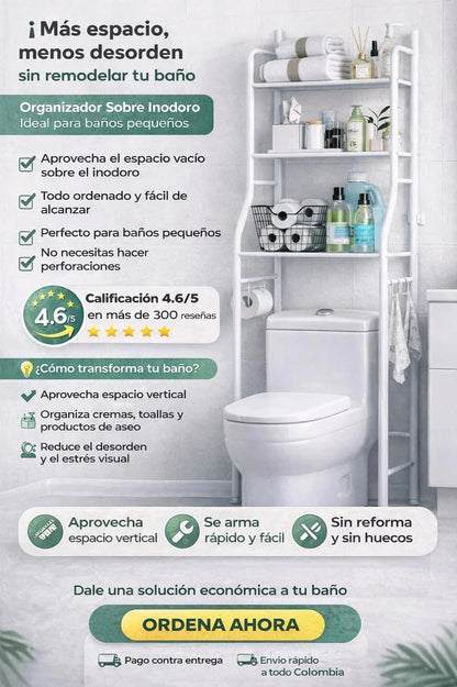 Organizador De Baño 3 Niveles - 4