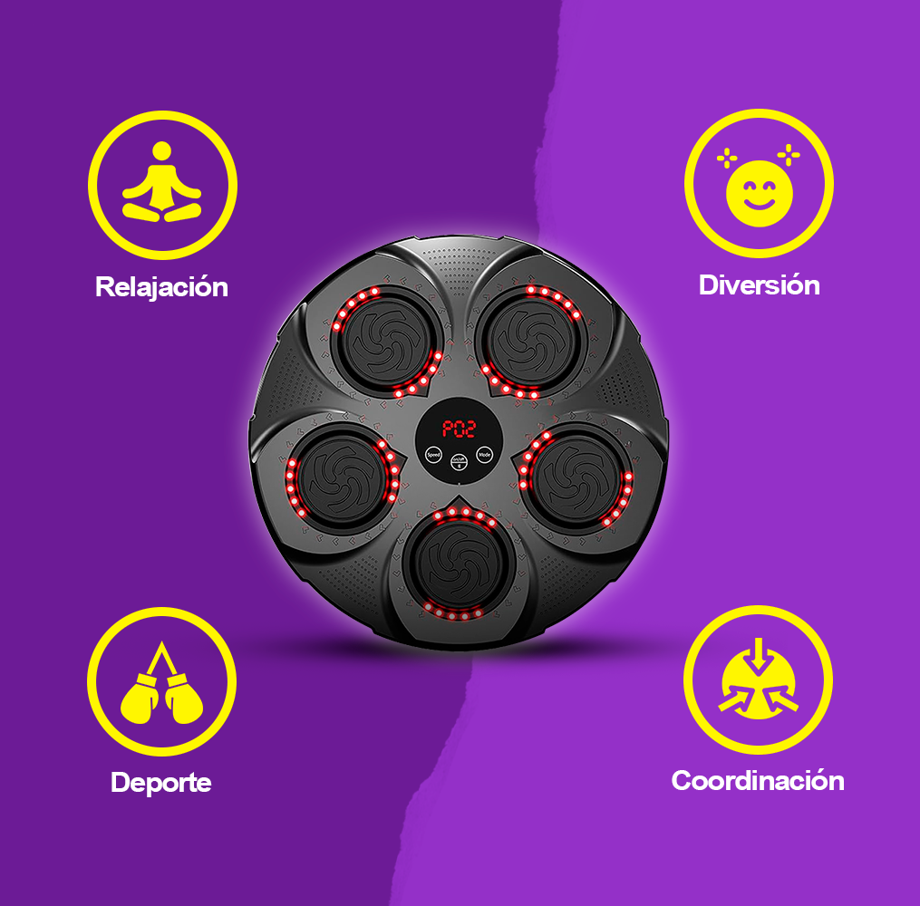 Kobox Maquina De Boxeo Artes Marciales musical + Guantes de Regalo 🎁