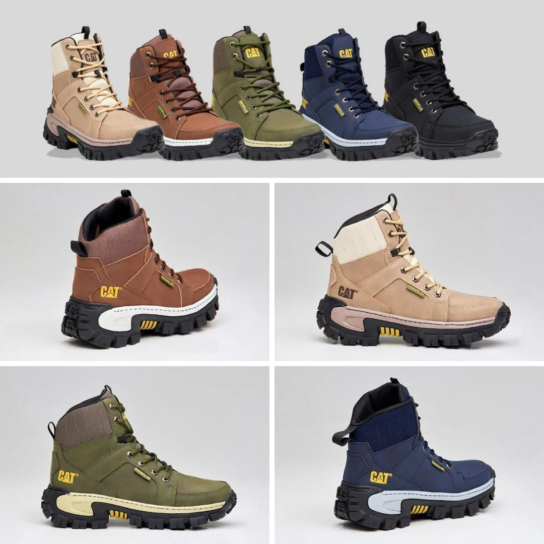 Botas CAT Premium – El calzado todoterreno que funciona en la obra