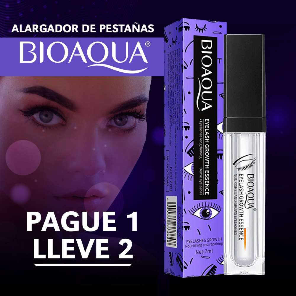 BIOAQUA - ⚠️COMPRA 1 Y LLÉVATE OTRO GRATIS‼️ Sérum Alargador de Pestañas en tan solo 14 días - [PROMOCIÓN DISPONIBLE SOLO HOY]