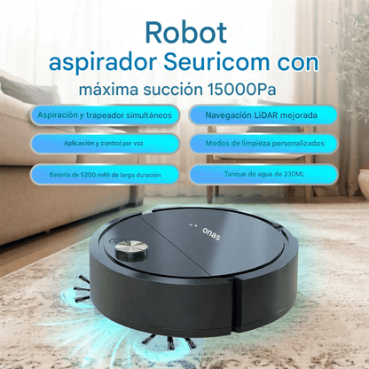 AutoClean Pro -🧹Aspiradora robot Seurico